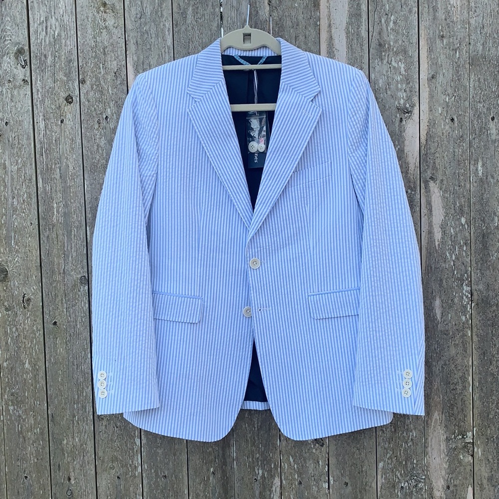 {Vineyard Vines} Seersucker Blazer